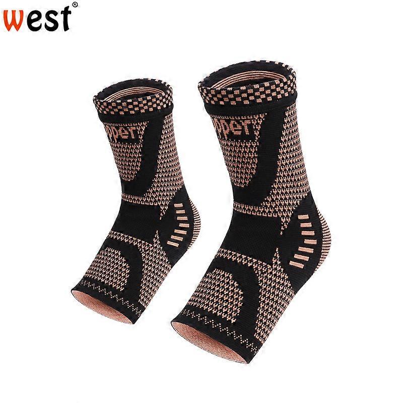 A Pair Of Sports Ankle Pads,Nylon Knitted Ankle Pads