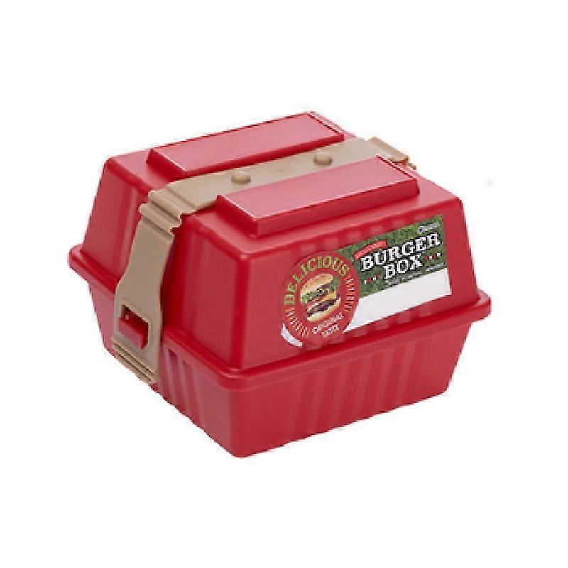301ML Burger Box Large Capacity with Cover PP Sushi Dessert Food Storage Box for Outdoor KAESI