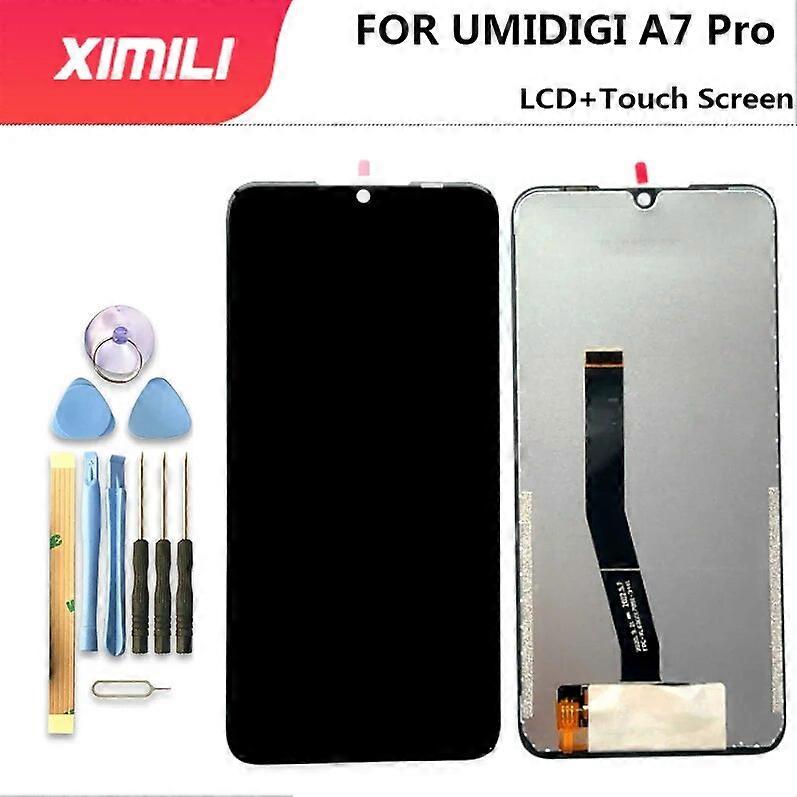 Para Umidigi A7 PRO Pantalla LCD + Reemplazo del conjunto del digitalizador de pantalla táctil para A7PRO 6.3 '' Android 10 A9 PRO