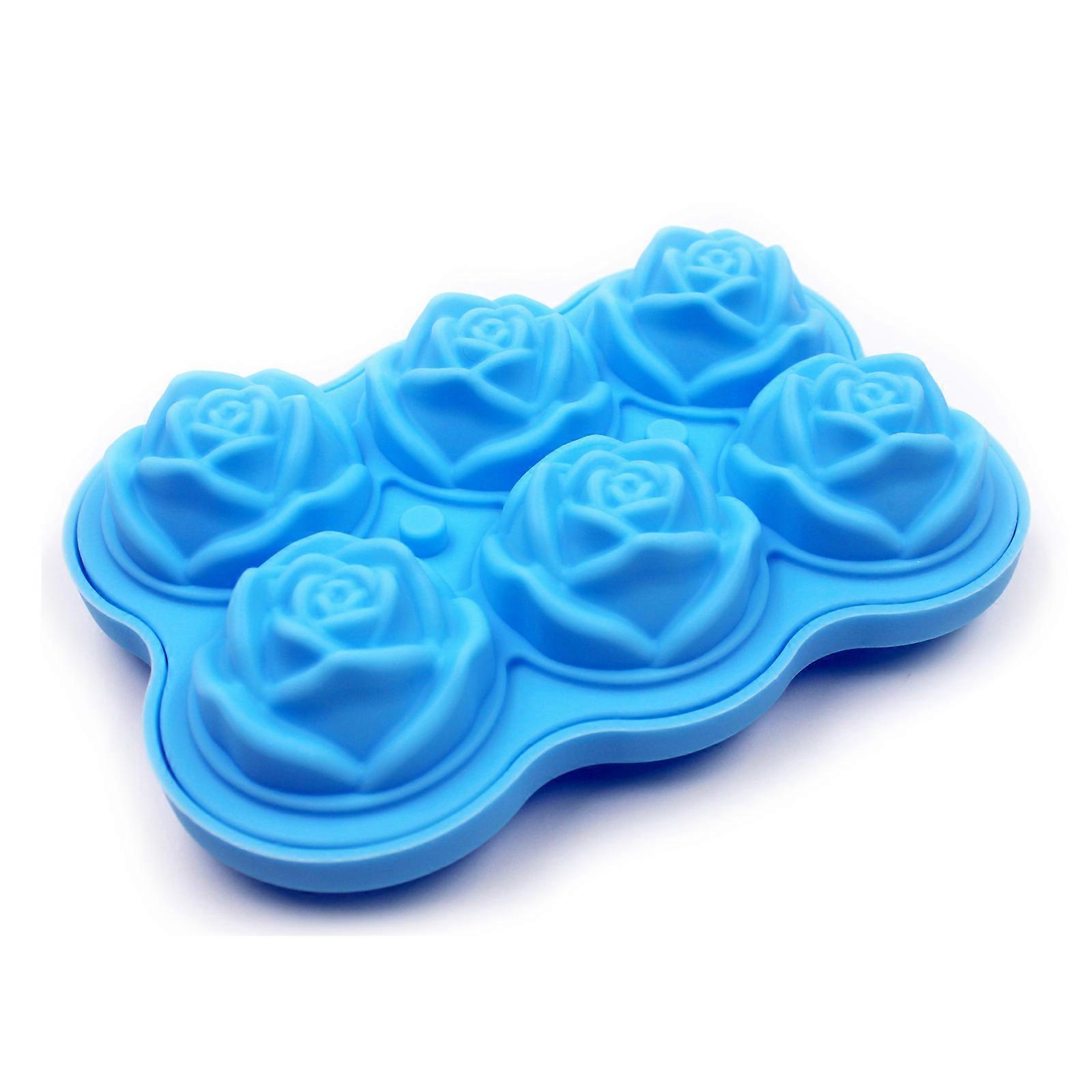 Exquisite Rose Shaped Ice Cubes 3D High Quality Silicone Ice Cube Molds Makes