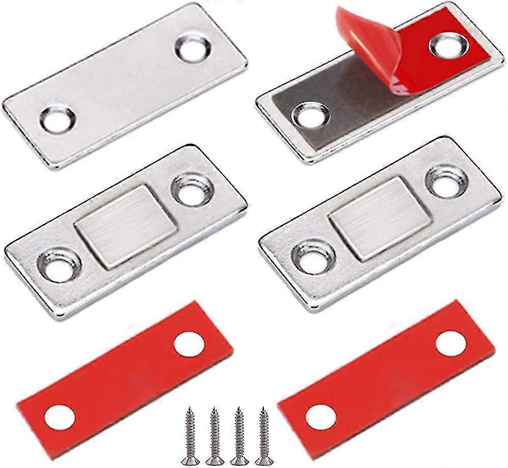 2 Pieces Ultra-thin Magnetic Latch For Sliding Door Drawer Cabinet
