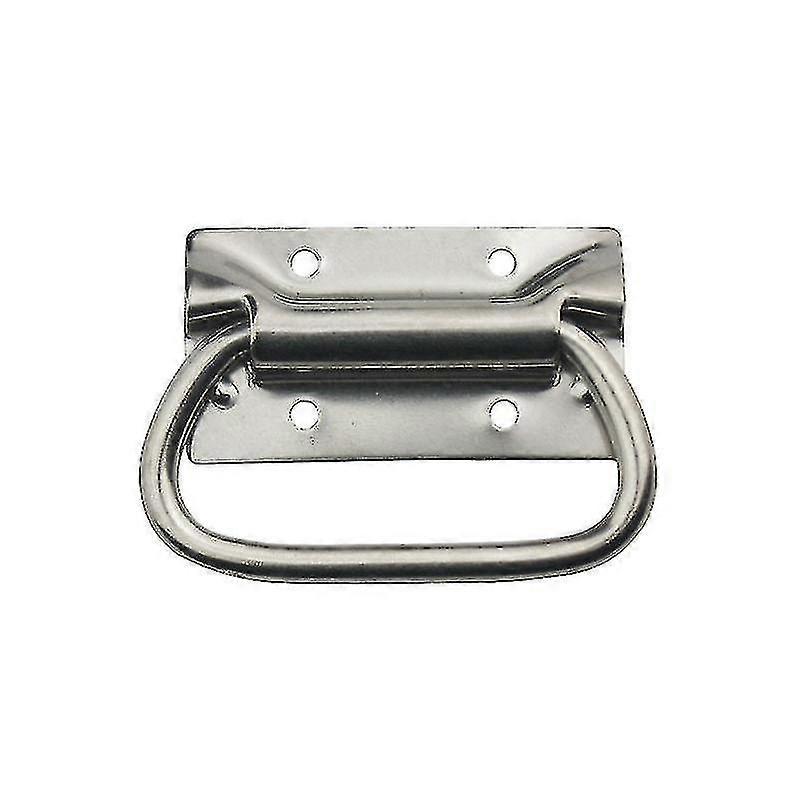 Baoye Stainless Steel Handle Transport Box Pull Handle Tin Box Handle Wooden Box Handle( 1 Pcs, Silver)