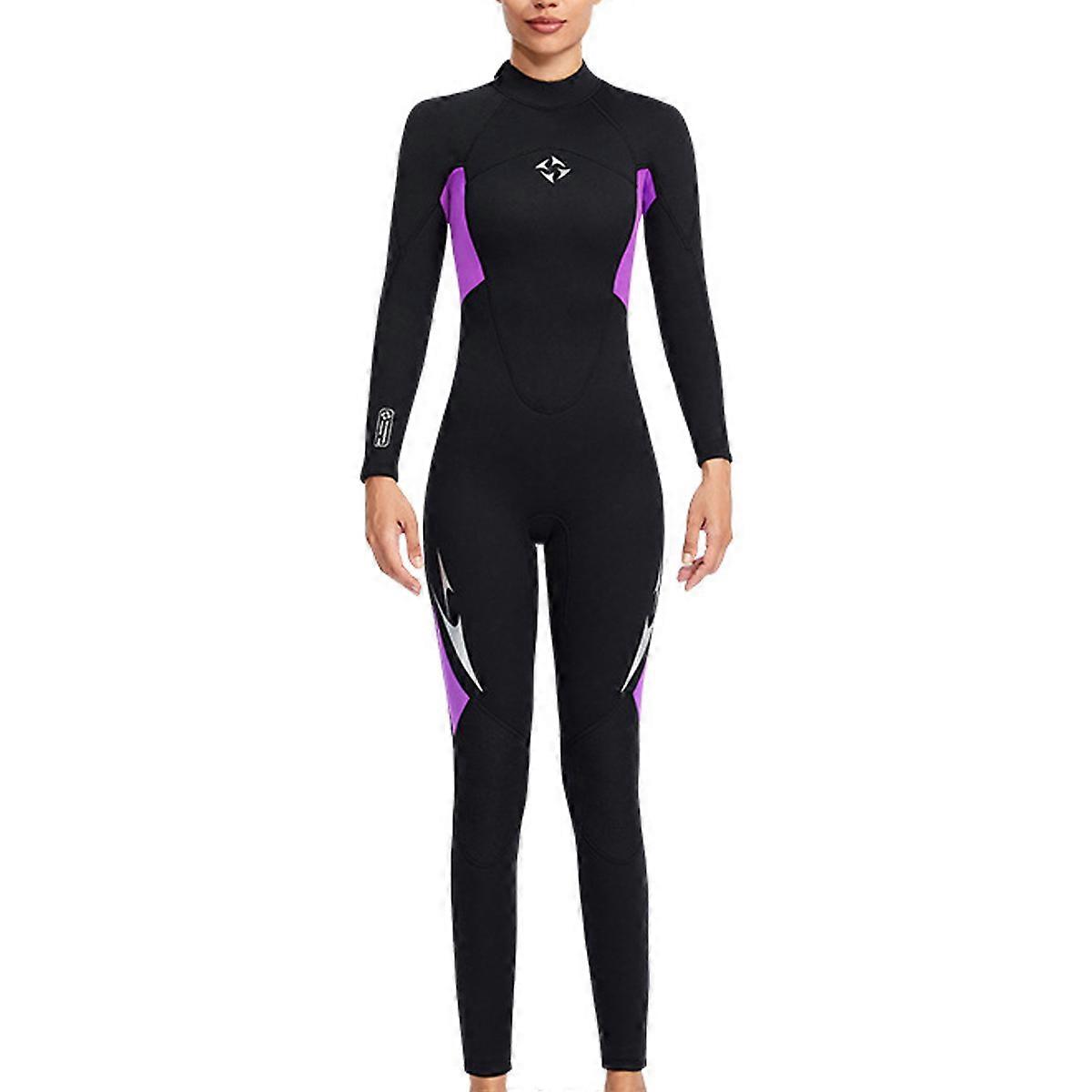 Combinaison pour hommes femmes combinaisons néoprène stretch manches longues une pièce fermeture éclair sur le devant