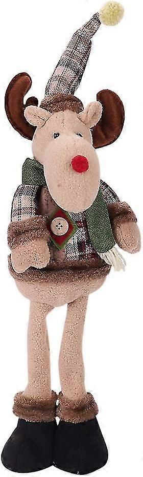 christmas standing plush dolls decorations