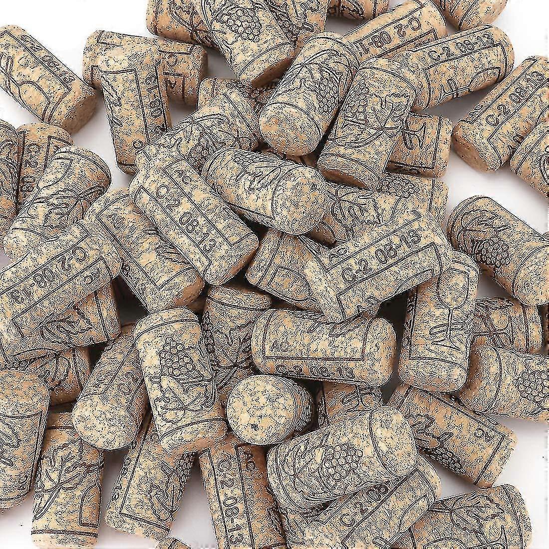 100 Pcs Corks Straight Cork Stopper, For Bottles, Beer Bottles