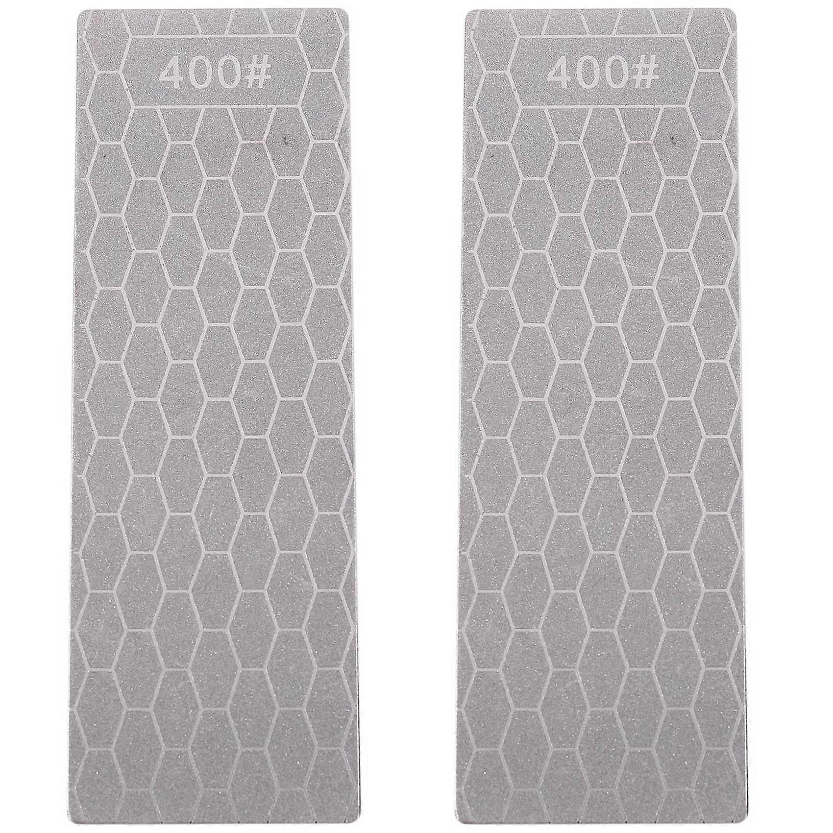 Diamond Sharpening Grinding Stone Whetstone Grit Honeycomb Type 2Pc 400