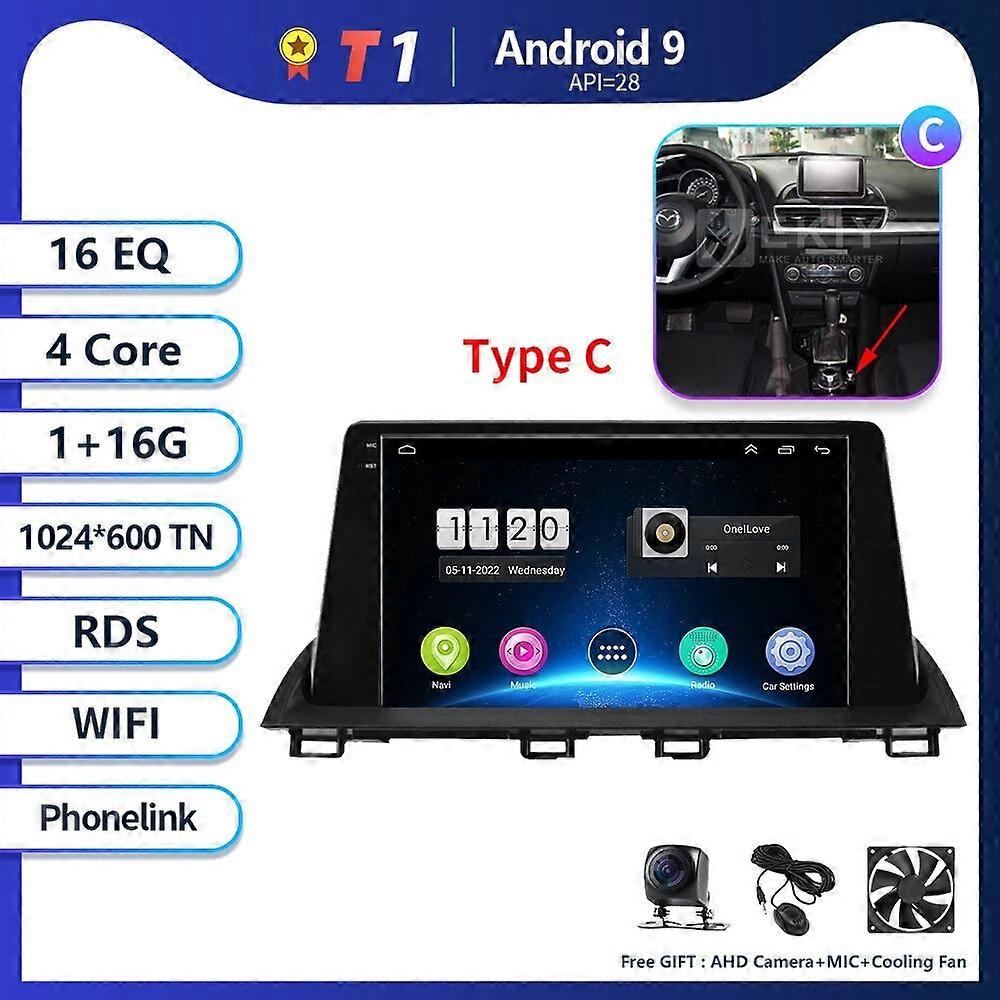 T8 8G 256G Für Mazda 3 Axela 2013 - 2019 Autoradio Multimedia Video Player Navigation GPS Android Auto Carplay NO 2 DIN DVD