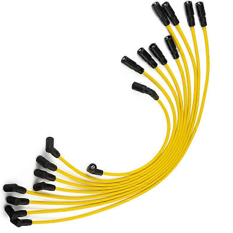 High Performance 8mm Spark Plug Wire 9PCS For Cadillac Escalade For GMC For Chevrolet K1500 K2500 C1500 C2500 C3500 5.7L 5.0L V8