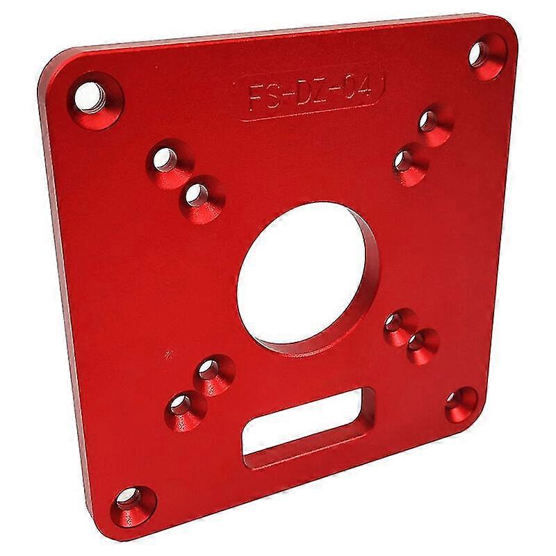 Universal Red Aluminum Router Desktop Board