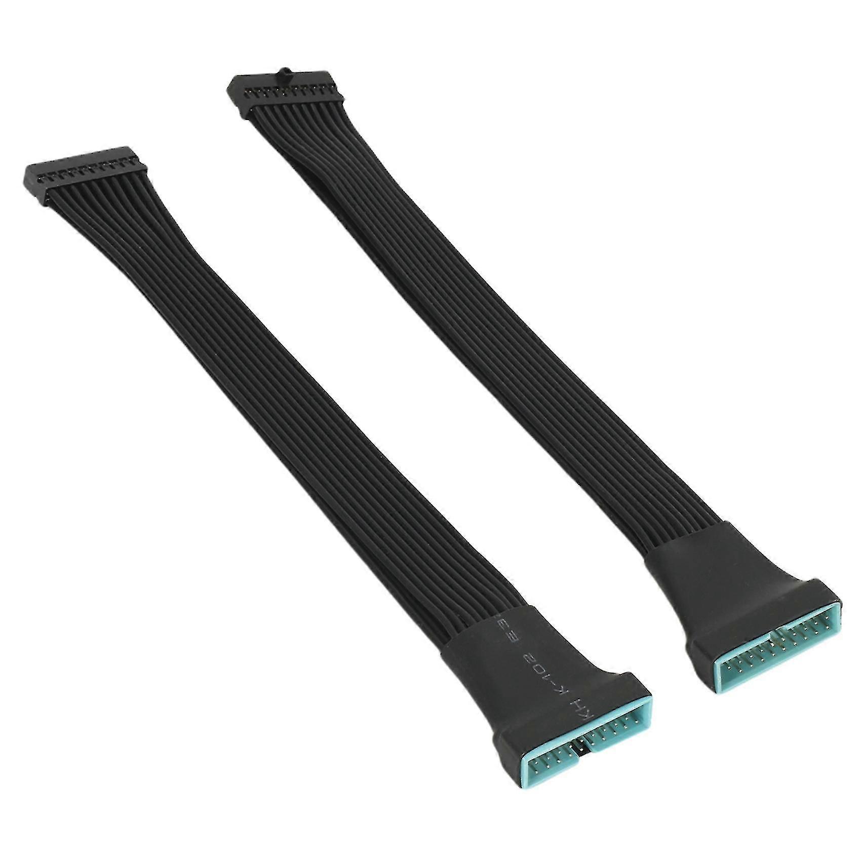 Pequeno Mini Usb 3.0 19 pinos cabo adaptador de conector de extensão interna para placa-mãe de 5,9 polegadas (15cm)