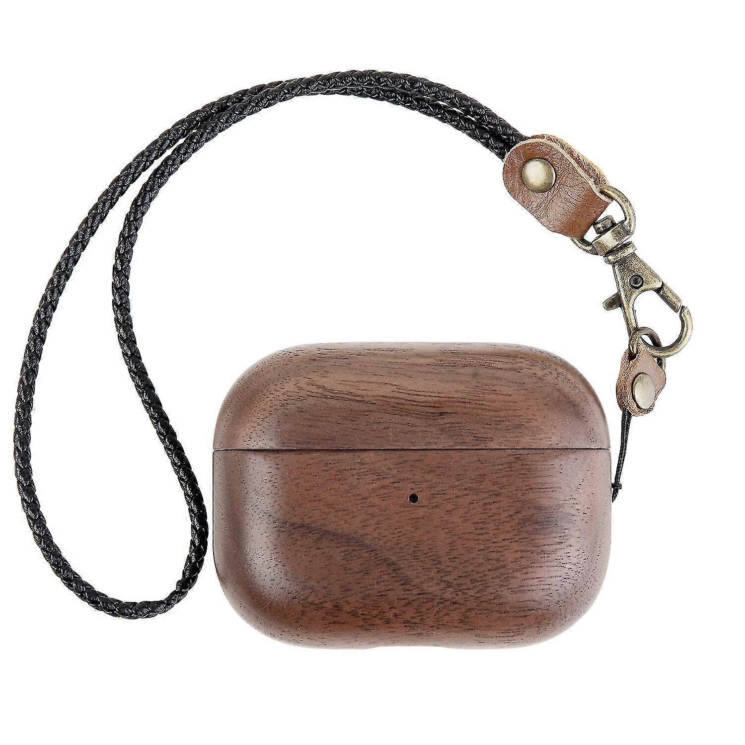 New Niche Classical Solid Wood Bluetooth Headset Case For Airpods 3 With Wireless Charging Support, Comfortable Hand Feel, Fine Grinding, Wear-resista
