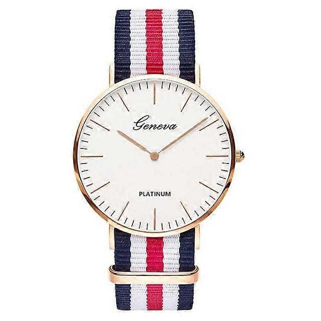 Ultra-thin Large Dial Nylon Quartz Watch
