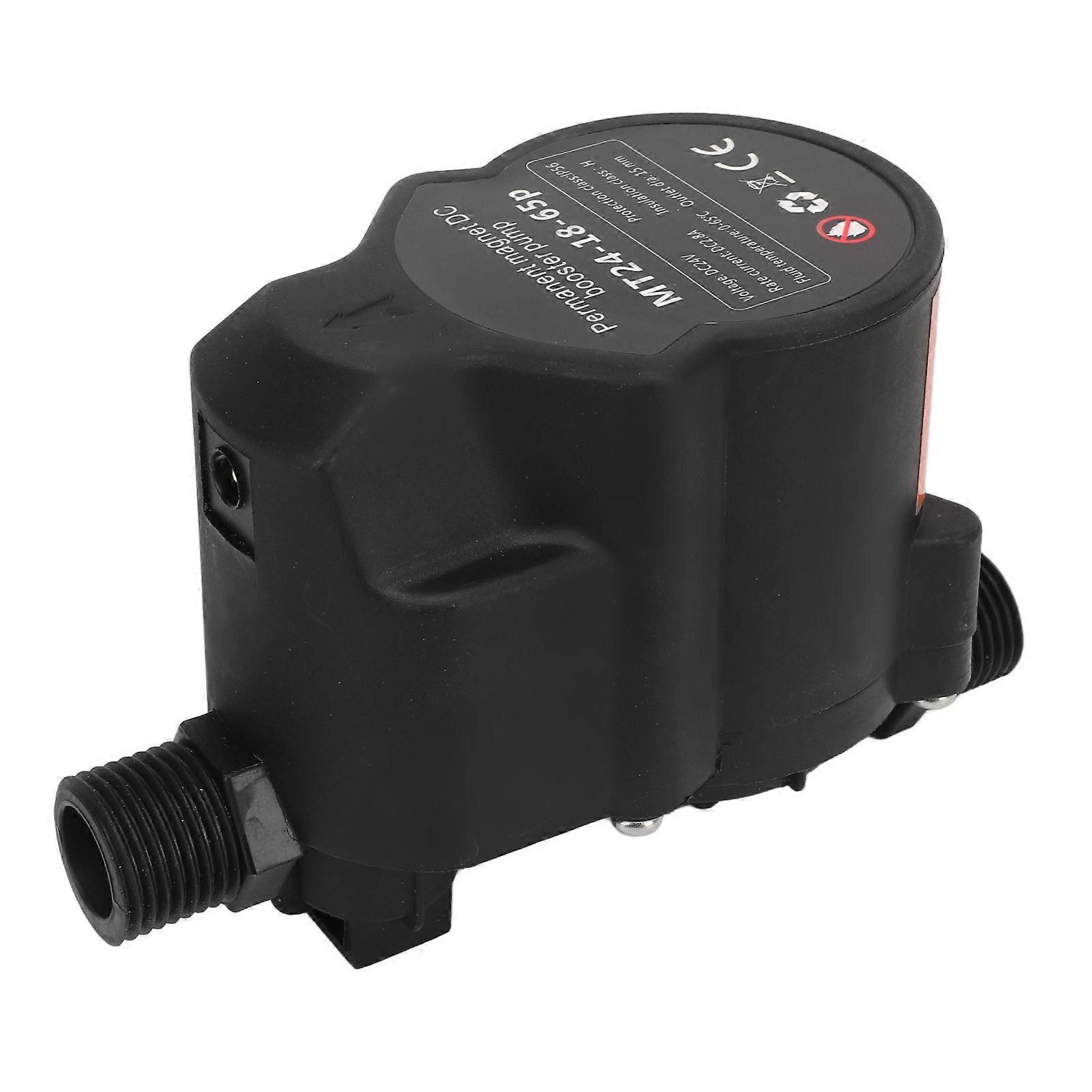 Automatic Induction Water Pressure Booster Pump for Bathroom - Low Noise, DC24V EU Plug 100-240V