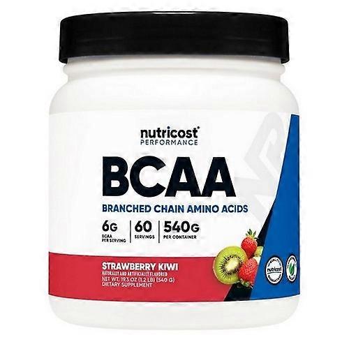 Nutricost BCAA Powder Strawberry Kiwi ,60 Servings