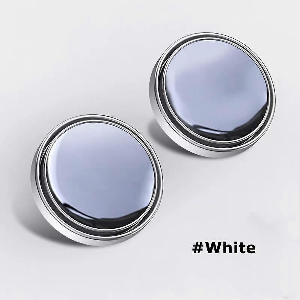 2pcs Car Rearview Mirror Convex Mirror Blind Zone Mirror Additional Mirrors Car Dead Angle Blindspot Mirror Roadway Blind Mirror