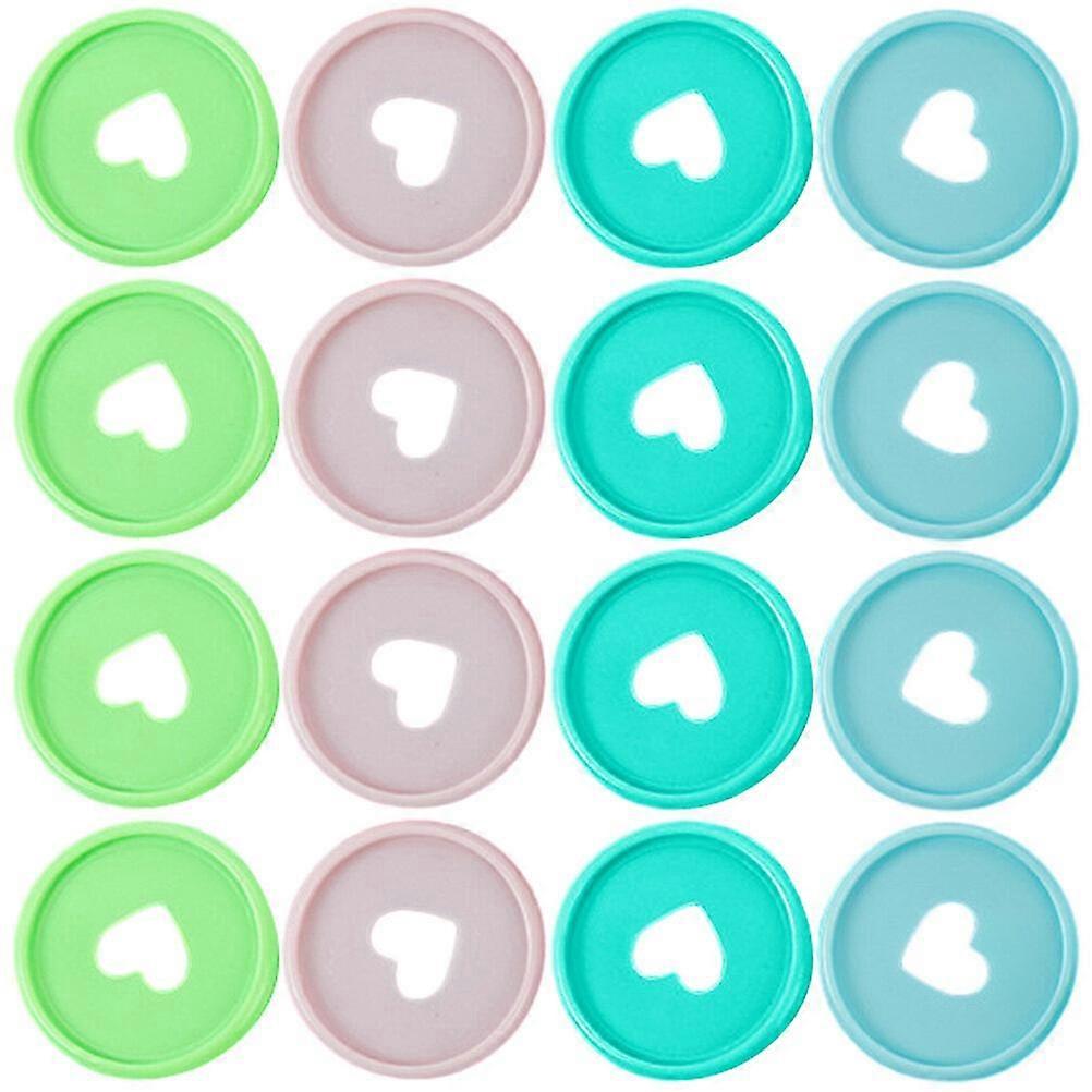 80pcs  Binder Discs Notebook Binding Discs Planners Binding Discs Loose-leaf Binder Discs