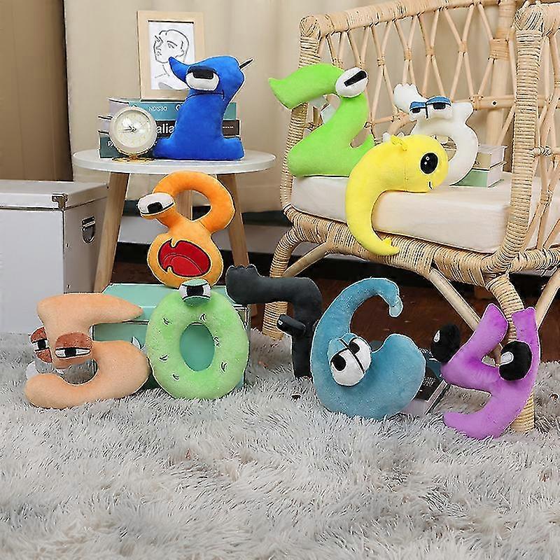 Number Lore Series Plush Pillow Doll Children'S Enlightenment Educational Toy