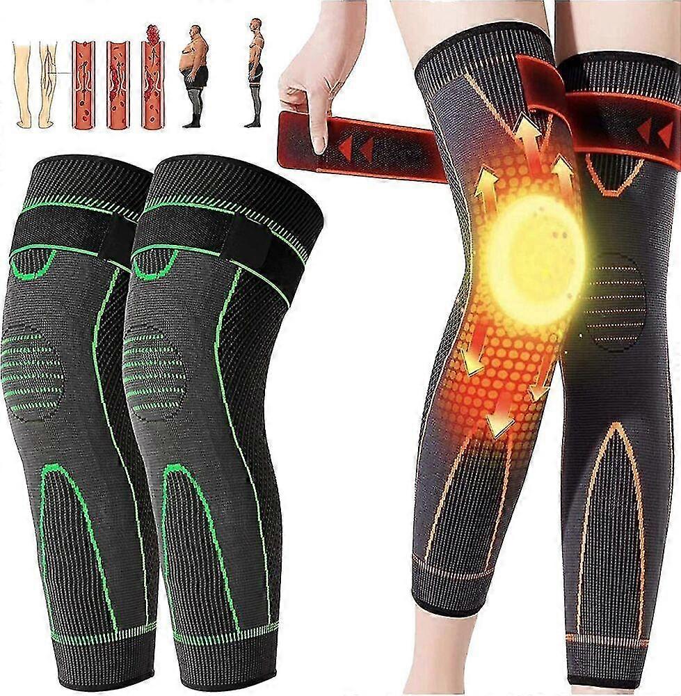 Kneeca التورمالين العلاج بالابر التدفئة الذاتية الأكمام الركبة ، التخلص من السموم نحت منصات الركبة