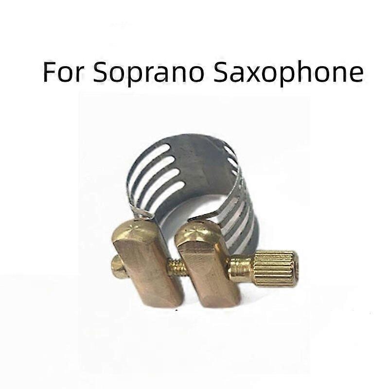 1pc Saxophone Ligature Durable Metal Clip Fastener For Soprano Alto Tenor Saxophone Mouthpiece Clip Adjustment Sax Accessory