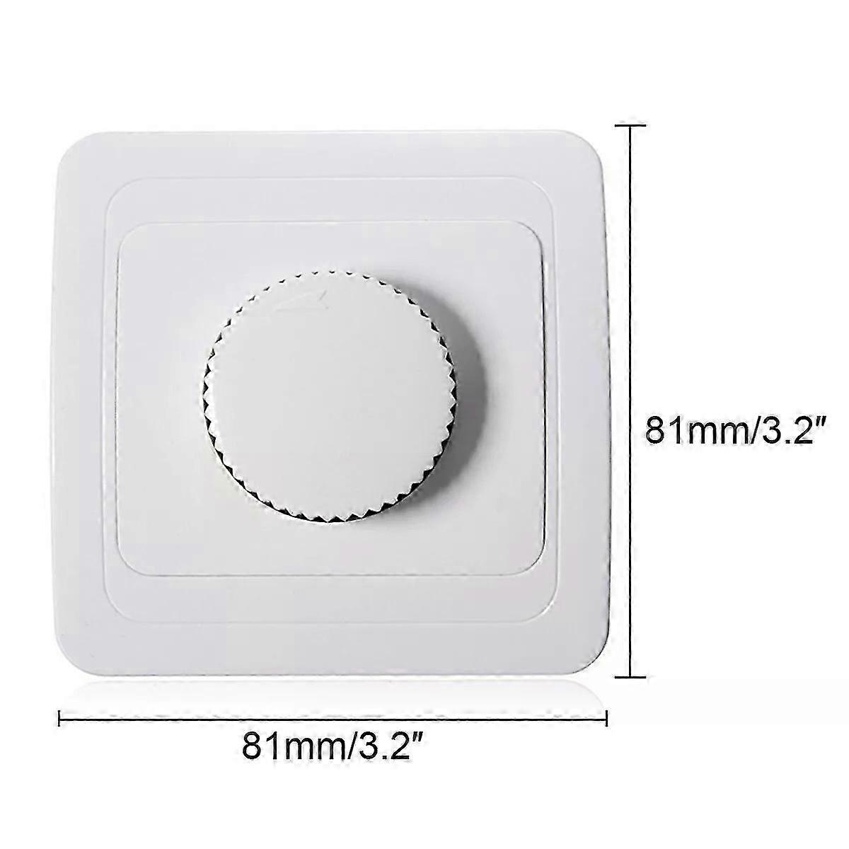 1x LED dimmer rotary dimmer switch for dimmable lamps flush-mounted 230V 300W