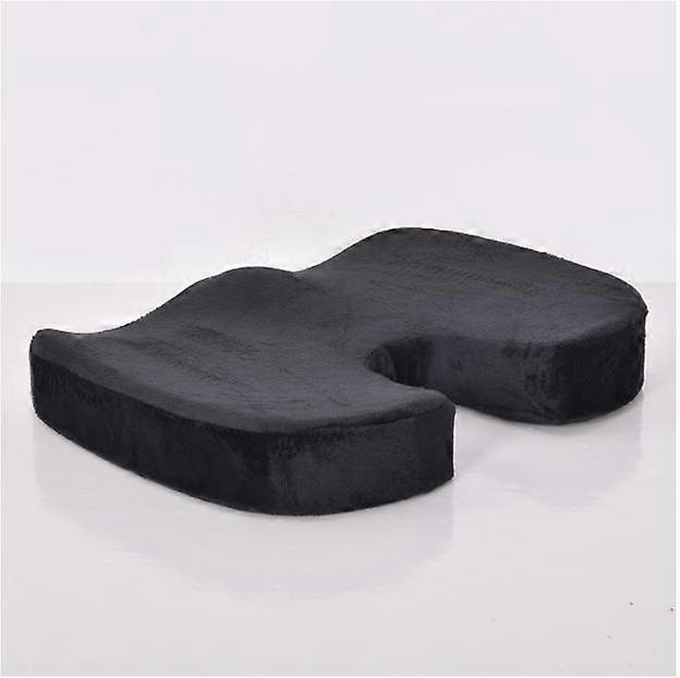 Memory Foam Car Seat Cushion Set Slow Rebound Office Chair Orthopedic Hemorrhoids