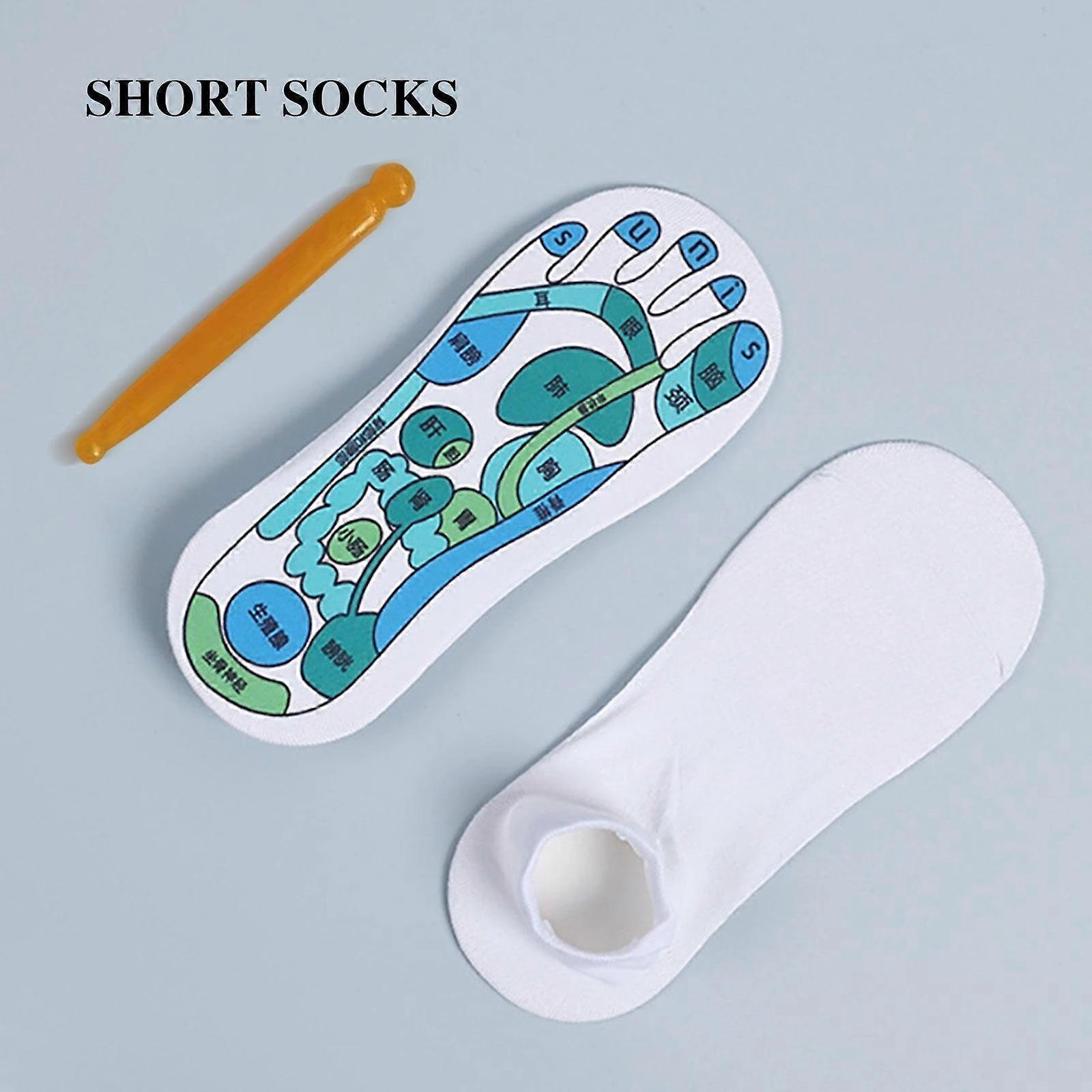 Diagramma dei punti di agopuntura Calze di digitopressione Sole Calze da massaggio dei punti di agopuntura Massaggio del piede meridiano inferiore Allevia i piedi stanchi Riflessologia plantare