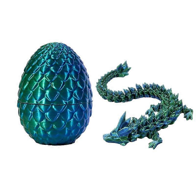 Imprimé en 3D dans l’œuf, articulé avec l’œuf