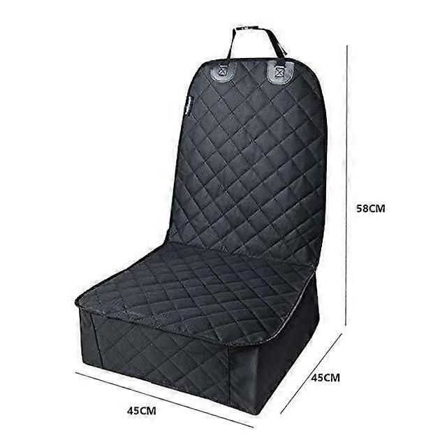 Dog Car Front Seat Cover Car Mat Pet Dog Carrier Cars Rear Waterproof Seat Mat Cushion Protector Mat Non-slip Folding