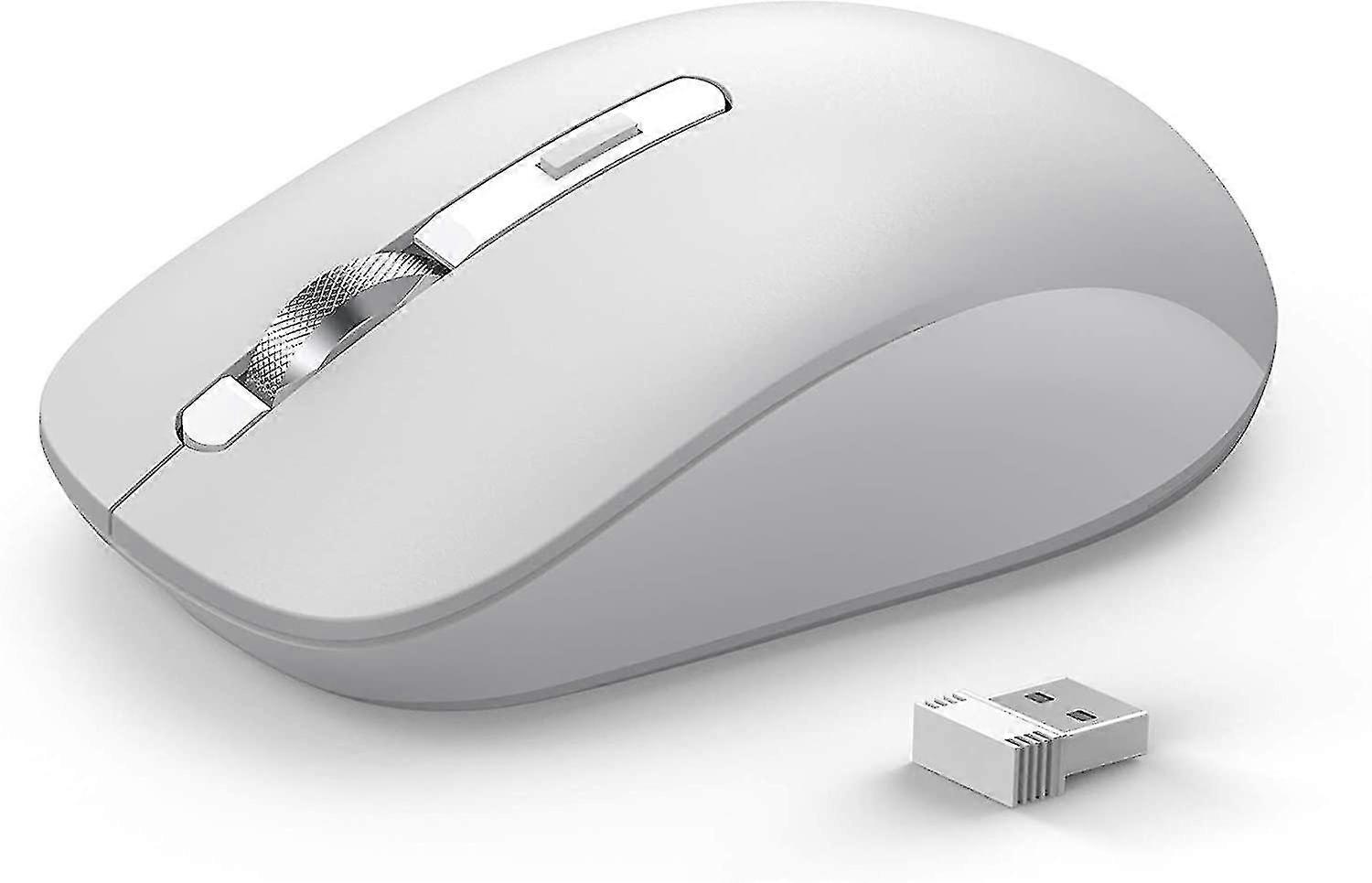 Mouse Bluetooth, 2.4g Wireless Bluetooth Mouse Dual Mode (bluetooth 5.0 / 3.0 + usb), mouse per computer per