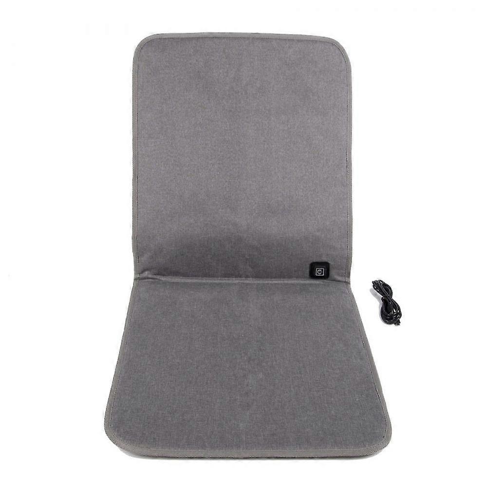 Almofada de aquecimento Almofada de assentos de escritório 43x90cm com cabo USB Aquecimento rápido Elétrico Inverno Quente Adjustabl MCM