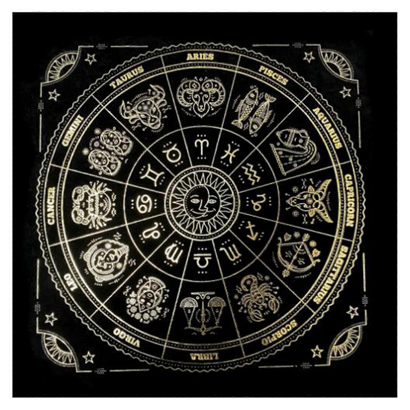 Velvet Tarot Pad Tablecloth Rune Divination Altar Tarot Patch Table Cover