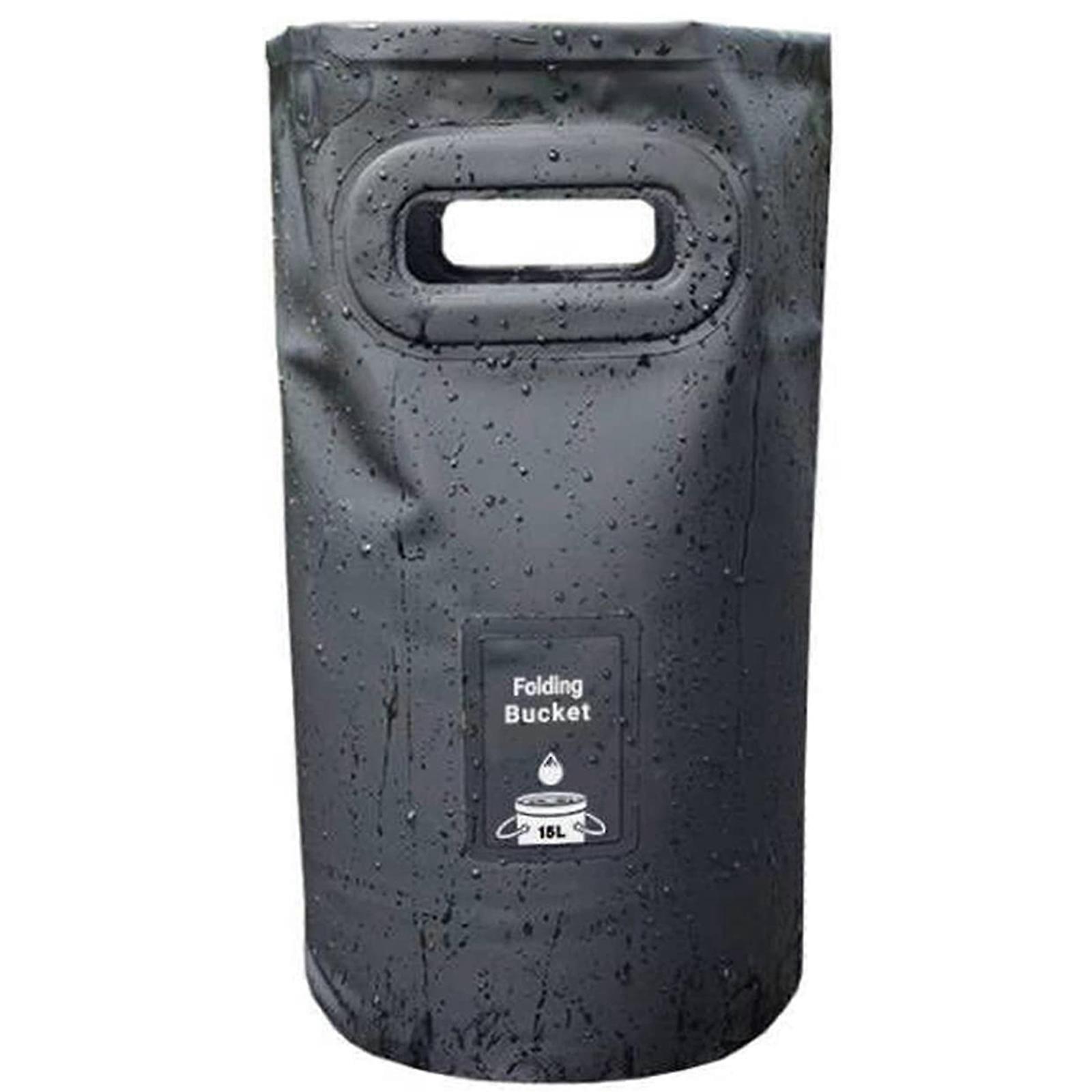 2023 15/20L Folding Water Bucket Utendørs Fiske Container Bag Drop Bucket