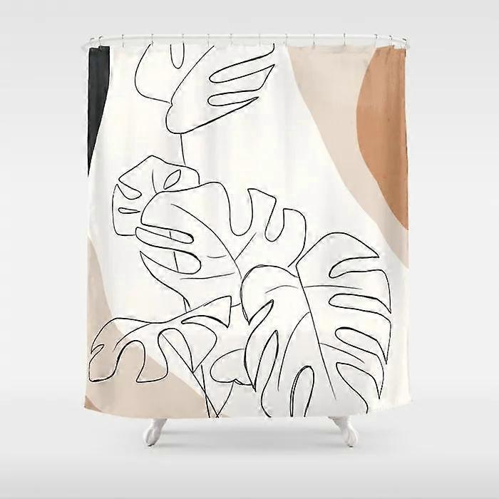 Badrum duschdraperi design stil - 966