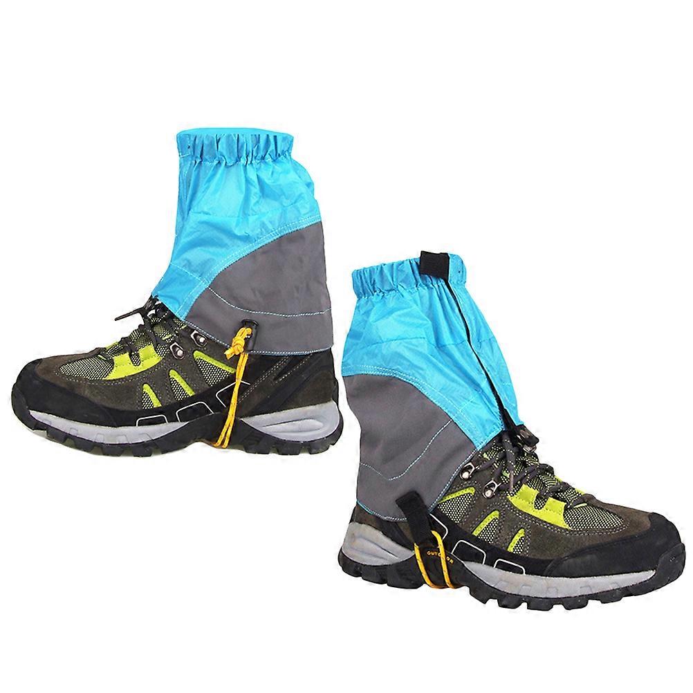 Guêtres basses Guêtres de cheville de neige Guêtres de cheville de randonnée imperméables en plein air Guêtres légères Couvre-pieds réglables pour la randonnée Marche Randonnée Sky-b