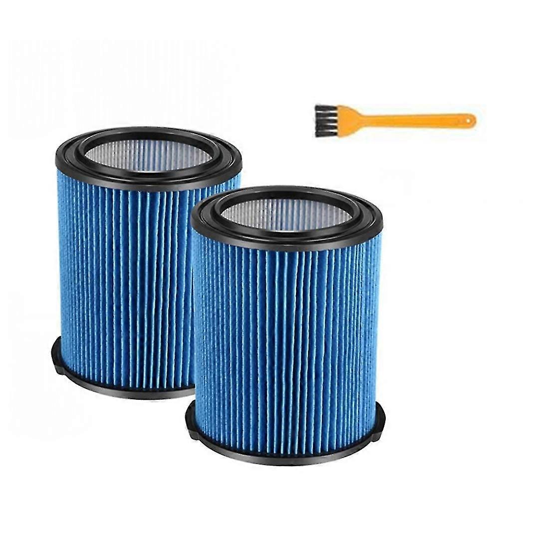 2Pcs VF5000 Replacement Vacuum Filter 3 Layer Pleated with High Efficiency Particle Air Filter Mate [XH]