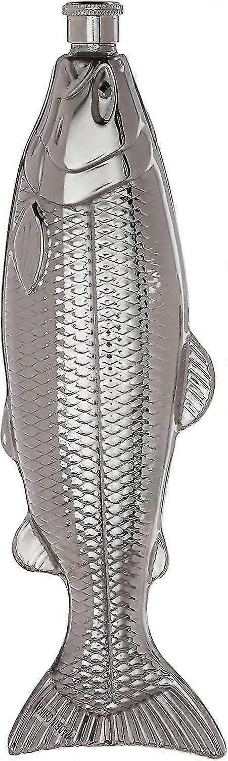 Fish Flask, Stainless Steel