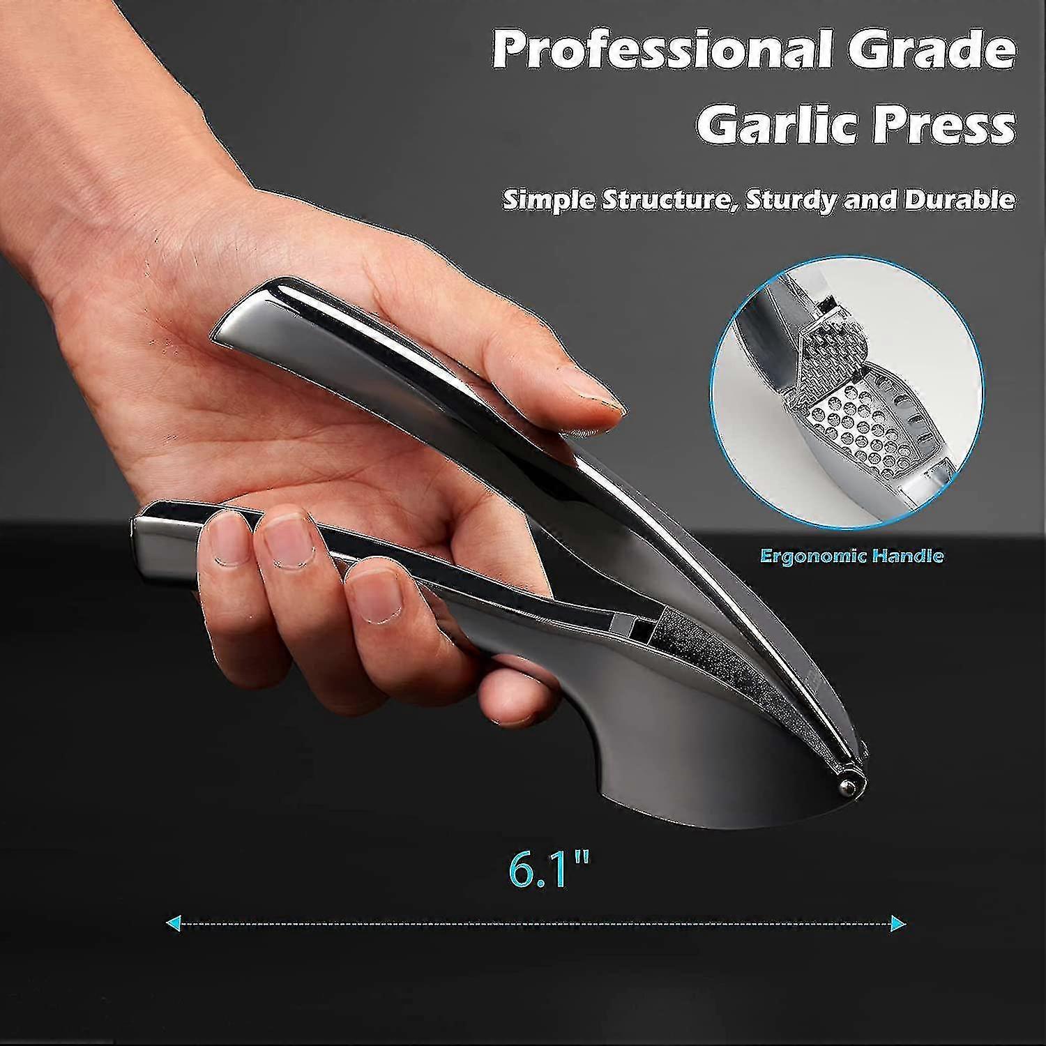 Professional Garlic Press Garlic Press Convenient Solid- Easy Clean For The Kitchen