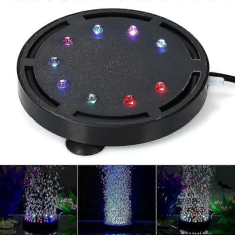 Aquarium Bubble Lamp With Led Air Pump For Turtle Decoration