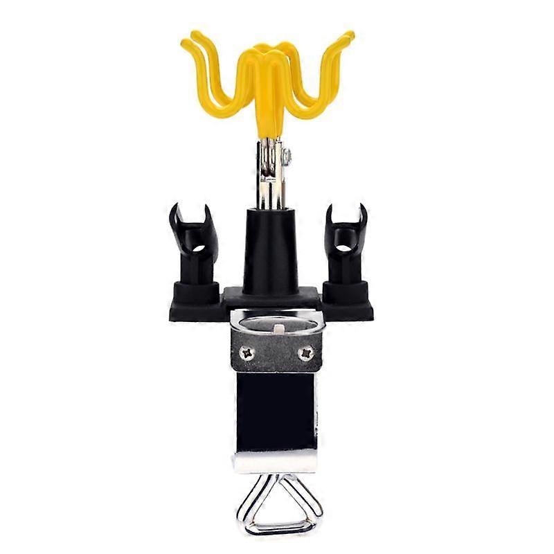 Airbrush Holder Clamp-on Stand Kit 4 Mount Airbrush Tabletop Bench Station for Airbrush 360 Degree