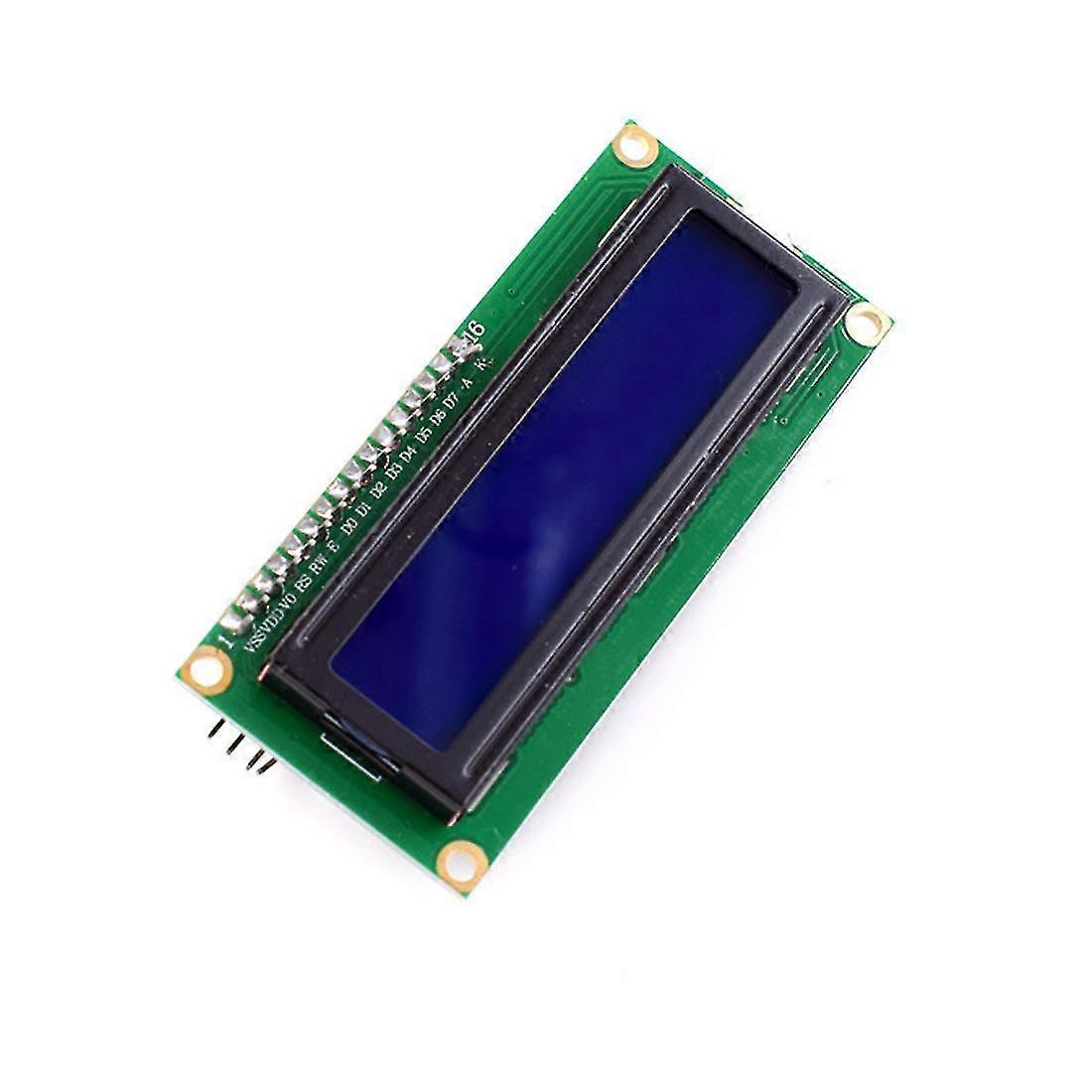 Lcd1602 1602 Lcd Module 16x2 Character Lcd Display Pcf8574t Pcf8574 Iic I2c Interface 5v For , Blue