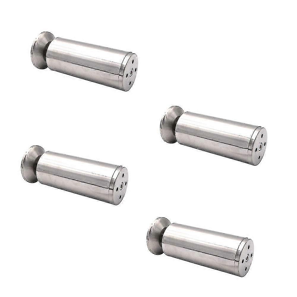 طقم من 4 أرجل أثاث قابلة للتعديل ، بطول 18 سم ، سميك للغاية ، ستانلس ستيل شديد التحمل مصنوع P20211224986