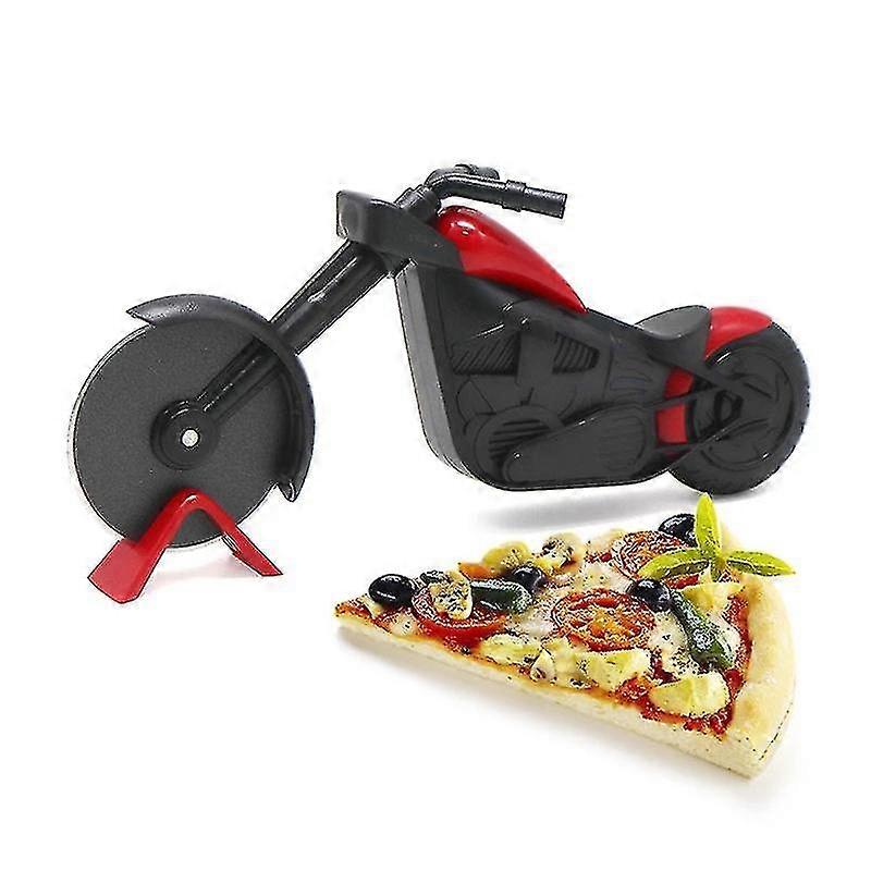 Stainless Steel Pizza Cutter Motorcycle Cut Tools