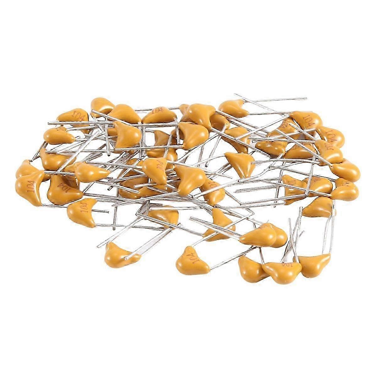 50PC Monolithic Capacitor 104 50V 100NF 5.08mm Multilayer Ceramic Capacitor