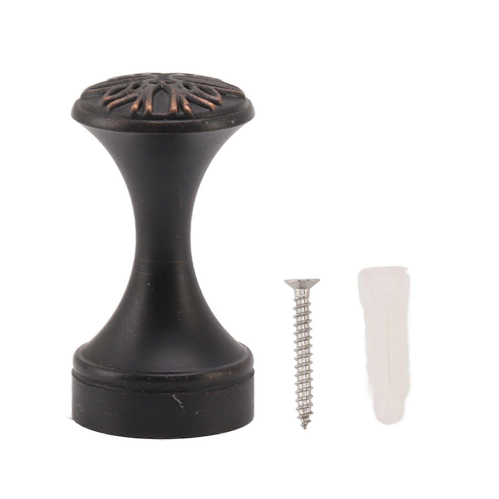 Bathroom Towel Hook Copper Retro Multifunctional Space Saving Wall Mounted Robe Hook for Door D Type