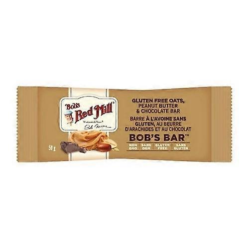Bobs Red Mill Peanut Butter And Chocolate Oats Bob's Bar, 50 Grams (Case Of 12)