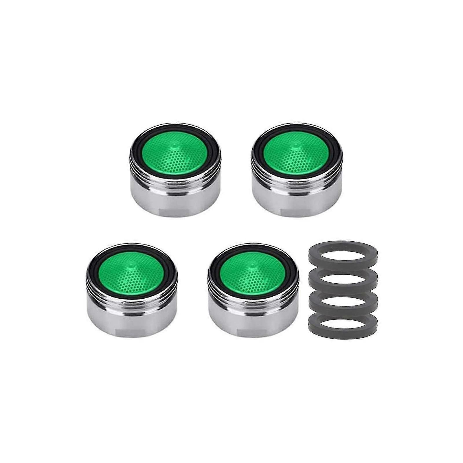 18mm Regulator Mixer Nozzle Aerator, 2/4-Piece Set Tap Bubbler Mixing Cartridge Faucet Strainer