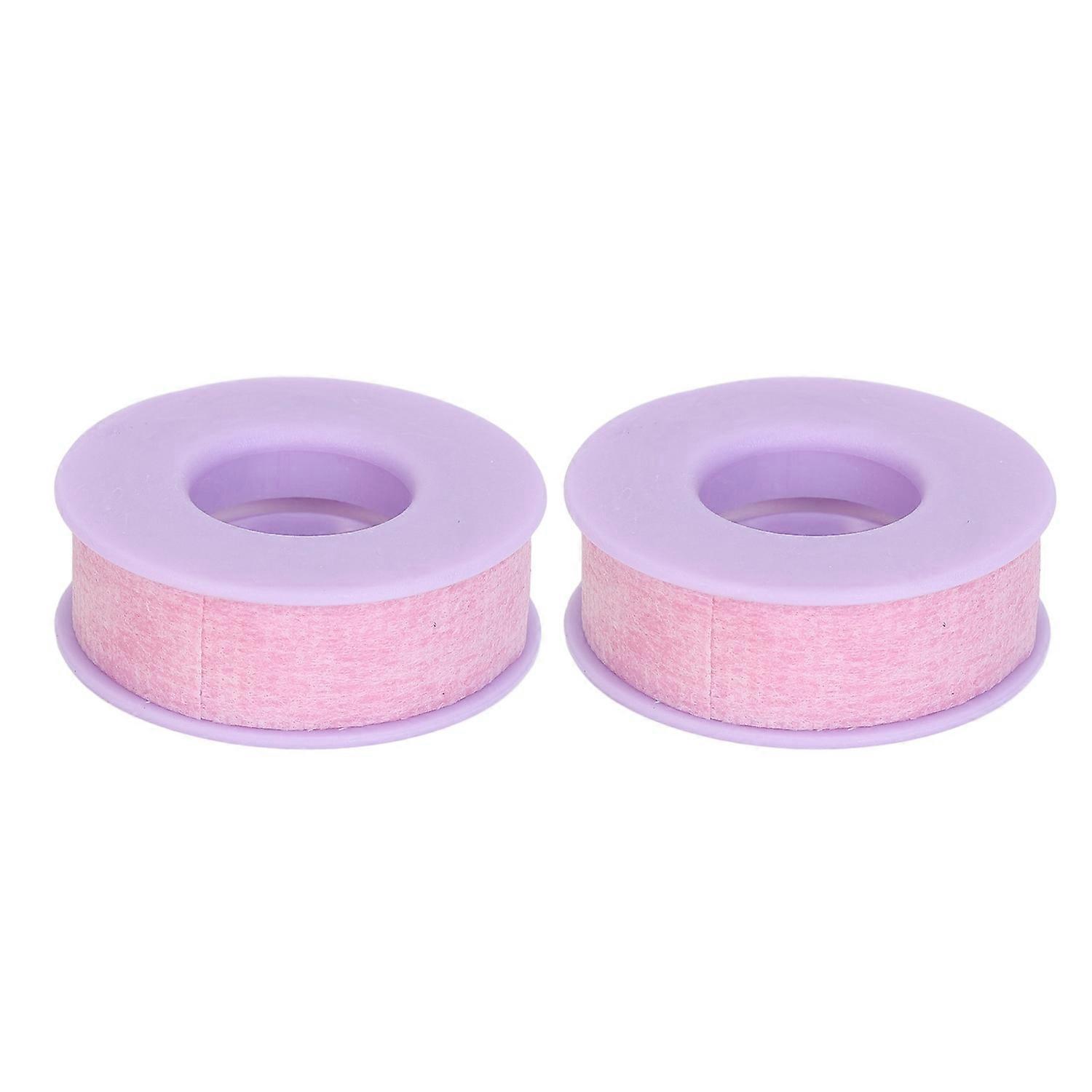 2pcs Lash Tape Breathable Easy to Tear Soft Thin Adhesive Eyelash Extension Tape for Makeup Salon Ho