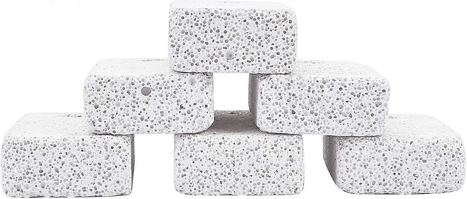 Pet Chewing Molar Block Toys 12pcs Rectangle Lava Block Chew Toy Molar Teeth Mineral Stone Chinchilla Teeth Grinding Molar Lava Block Stone