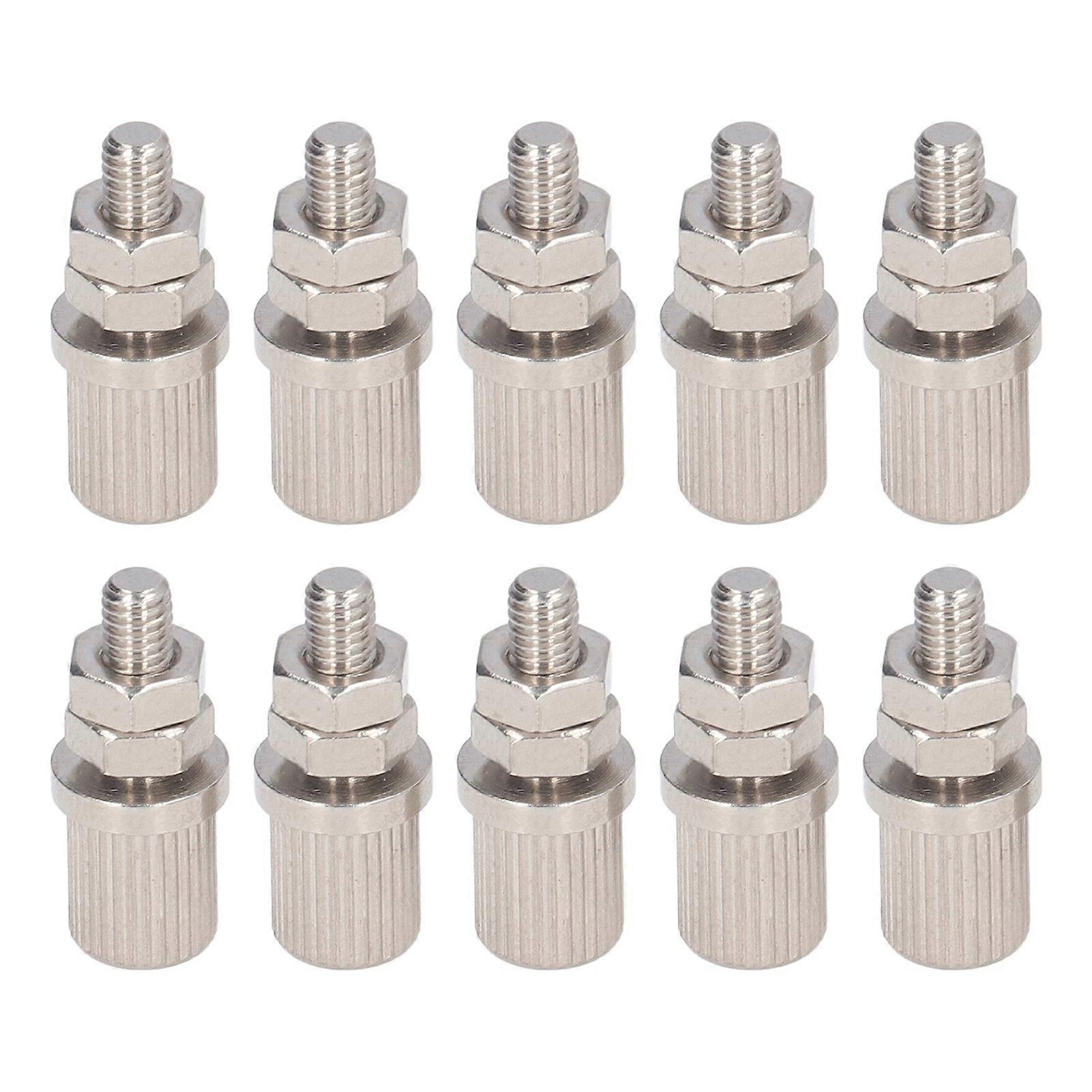 10Pcs Jack Socket Binding Post Terminal Connector Accessory Set Kit for Equipment