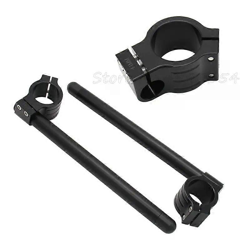 אוניברסלי מירוץ מתכוונן CNC 31 32 33 35 36 37 39 41 43 50 51 מ"מ קליפ על Ons מזלג כידון ידית בר קפה רייסר אופנוע